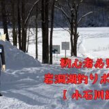 初心者必見！ 岩洞湖氷上ワカサギ釣りポイント － 小石川編 －〖トイレ説明付〗