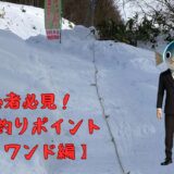 初心者必見！ 岩洞湖氷上ワカサギ釣りポイント － 第１ワンド編 －〖トイレ説明付〗