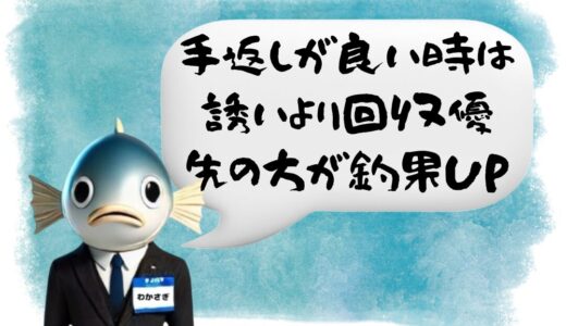 〖わかさぎ課長からのアドバイス〗わかさぎが釣れる日は「誘い」より「回収スピード」が重要な理由